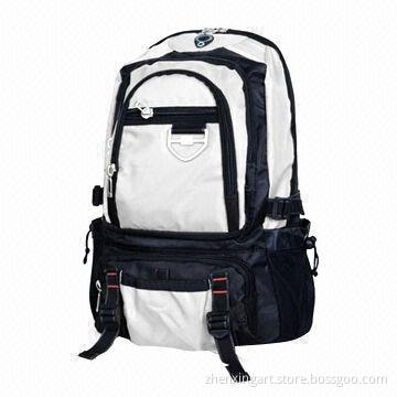 Laptop Backpack with Hook and Loop Closure Pocket
